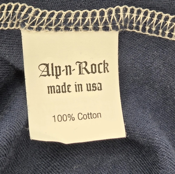 Alp n Rock Live to Ride floral Embroidered 3/4  Sleeve Top NWT - Picture 6 of 13